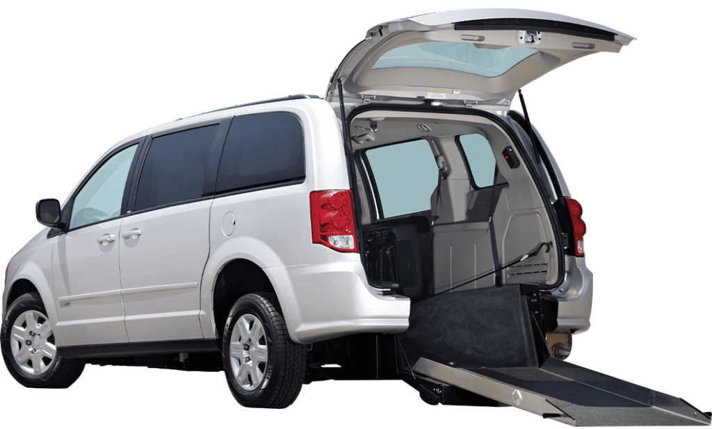 Rear entry wheelchair accessible minivan | Savaria Vehicles